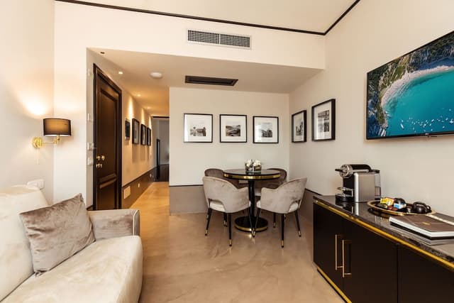 Family Suite, with hot tub and sauna