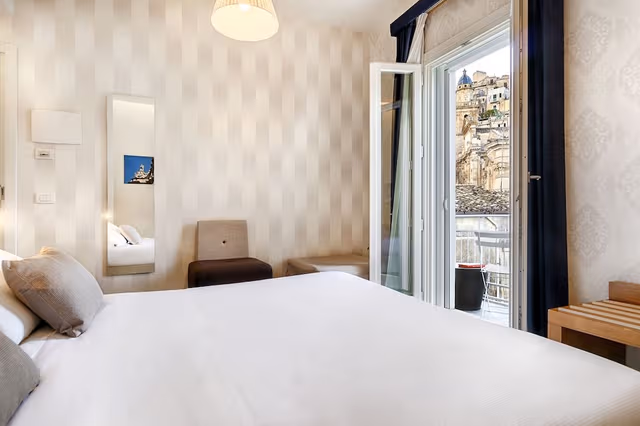 Deluxe room with double bed or 2 single beds with balcony