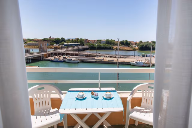 Double Room, Balcony, Harbor View