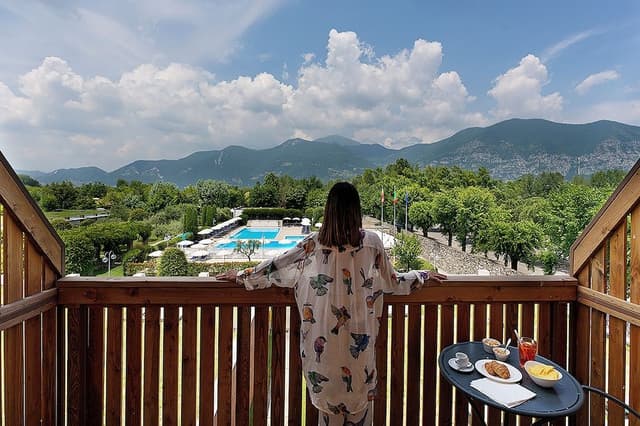 Double Room Single Use, Balcony, Resort View