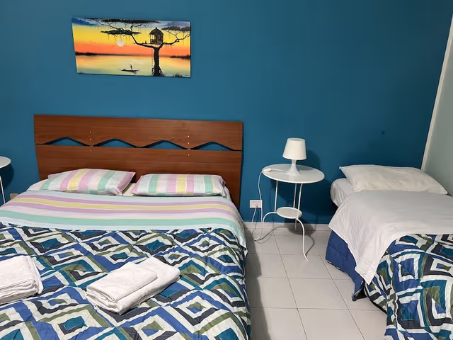 Quadruple Room, Private Bathroom (external)