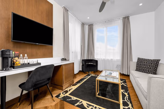 Suite, 1 King Bed with Sofa bed
