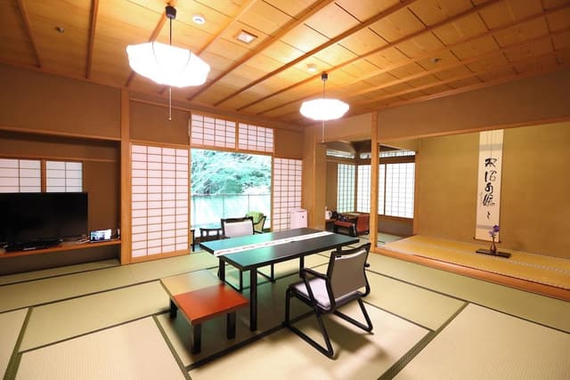 Geihinkan, Room With Open-Air Bath, Hanahuki