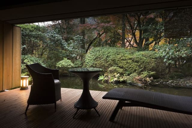 (Main Bldg.) Japanese Style Deluxe Room with Private Open Air Bath (Non-Smoking)