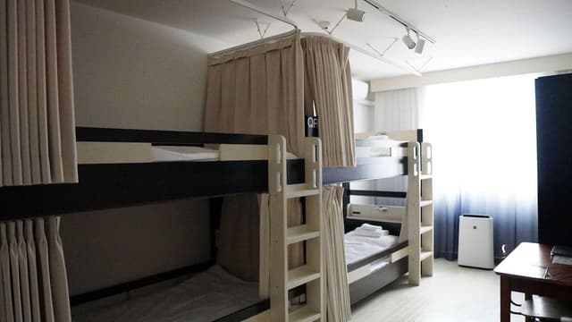 [Shared Bathroom] Shared Dormitory (6 Bedrooms)