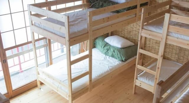 Bunk Bed in Mixed Dormitory Room, Shared Bathroom