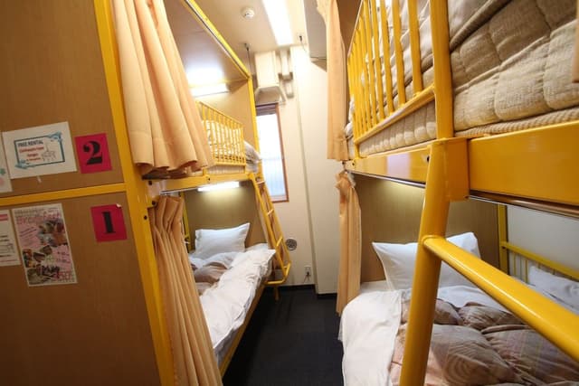 4 Beds Group Room, Non Smoking (Shared Shower and toilet)
