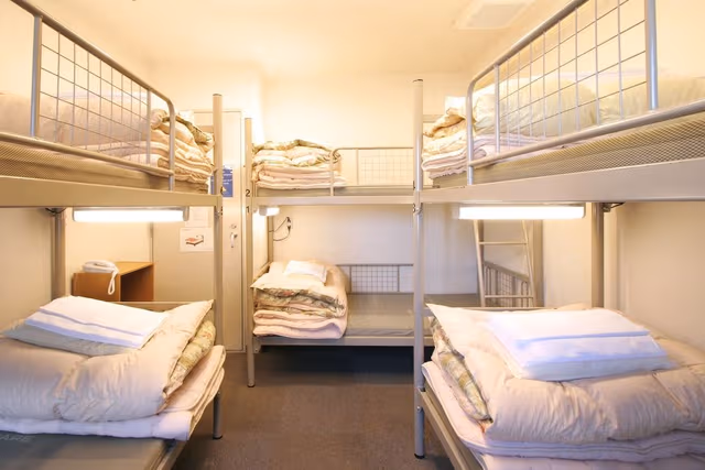 6 Beds Group Room, Non Smoking (Shared Shower and toilet)