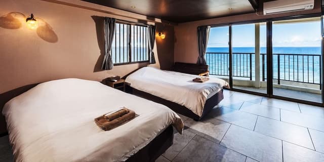 Twin Room, Sea View