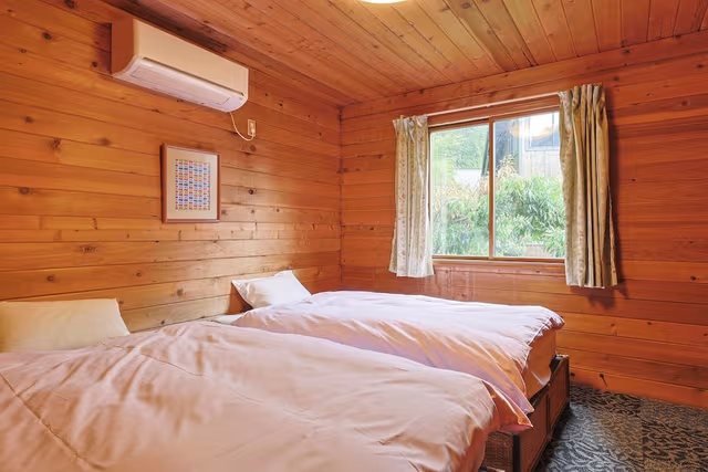 Deluxe Cottage Cottage3 Rooms + Loft + Open-Air Bath