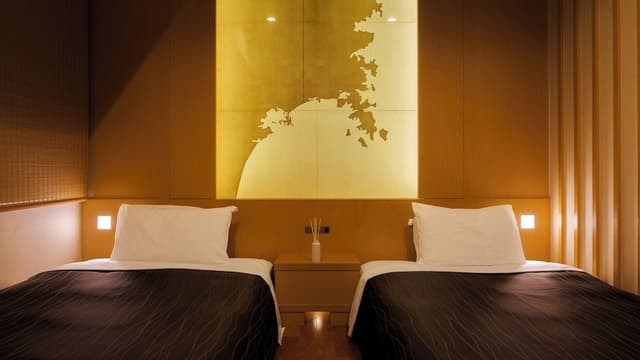 Miyagi Twin Room Date Modern, Non Smoking