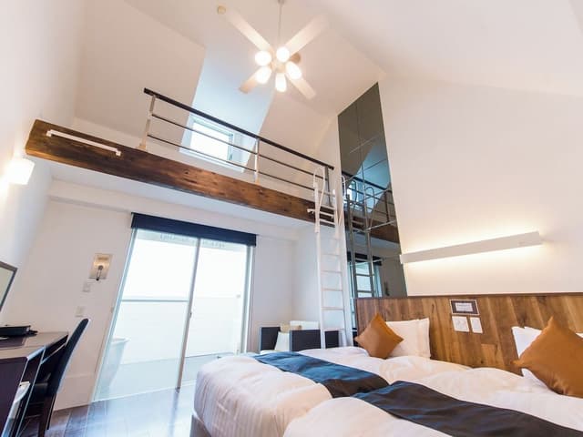 [Western Executive with Loft] Private Terrace & Private Open-air Bath