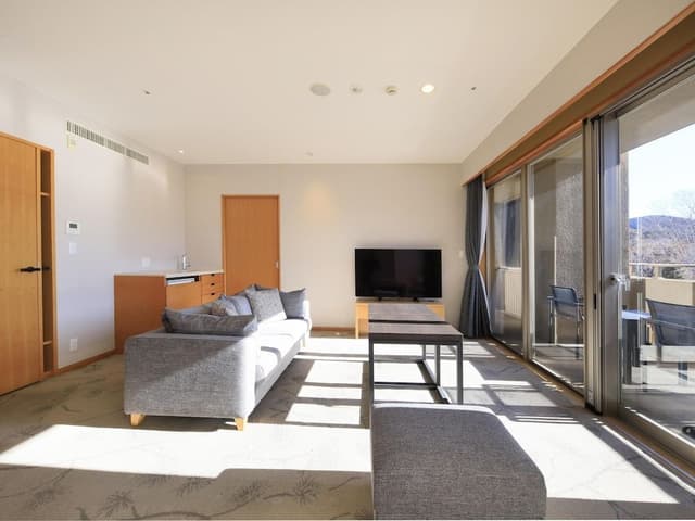 Japanese-Western style room with indoor hot spring bath (5 persons capacity), Non Smoking