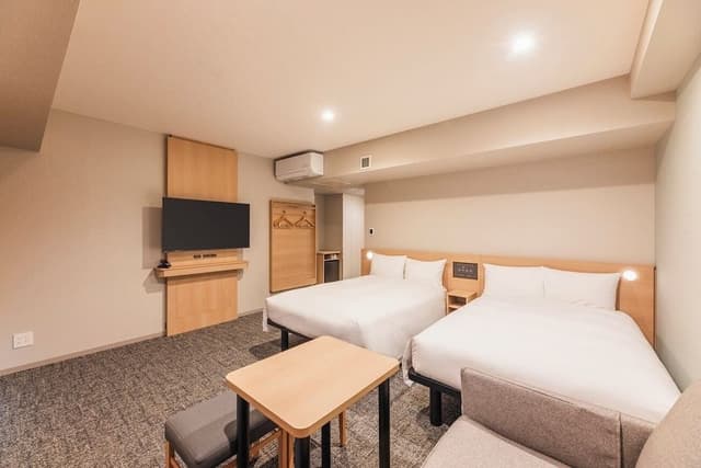 [Renovated] Premium + Sofa Twin Room, Non Smoking (Sofa used as a bed only for 3 guests)