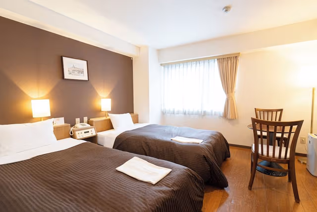 Twin Room, Smoking, 2 single Beds, (22.5㎡)