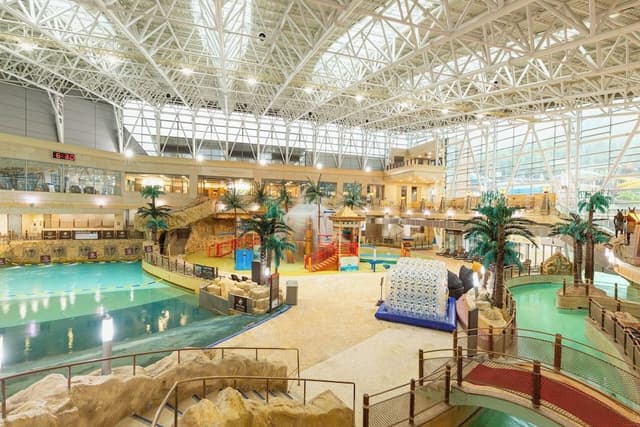 [Holiday PKG(2Adults+1Kid)]TowerB Family(Kitchen/Park View/Bed)-Choose1 OceanWorld/BF/InfinityPool/A