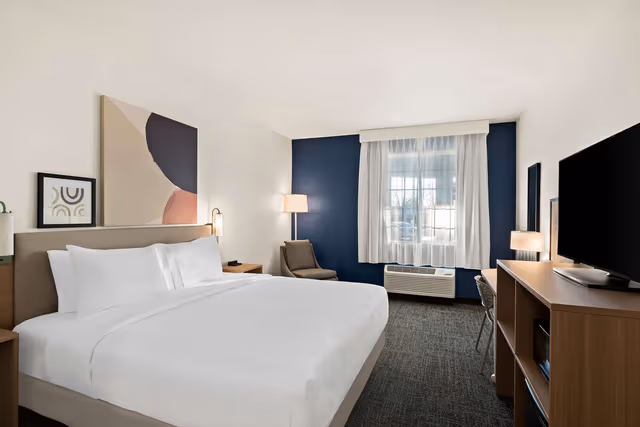 1 KING BED