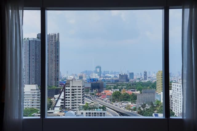Executive Room, 2 Twin Beds, City View