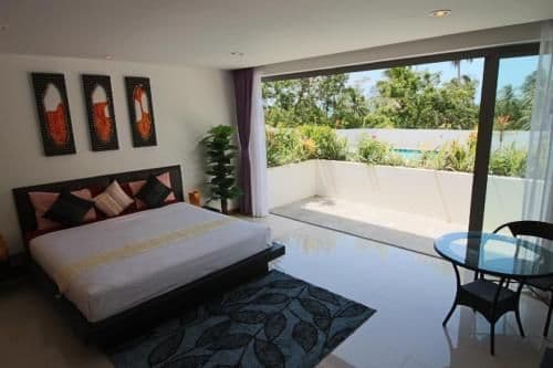 Studio with Pool View