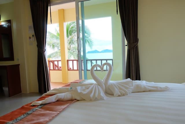 Quadruple Room, Non Smoking, Beachfront