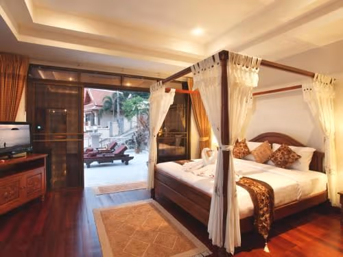 Three-Bedroom Thai Style Luxury Villa with Private Pool