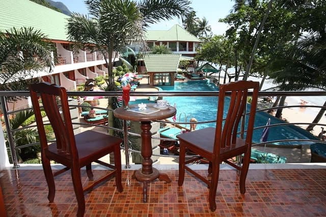 Deluxe Double Room, Balcony, Beachfront