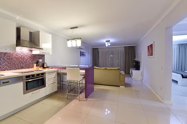Two-Bedroom Apartment with Garden View