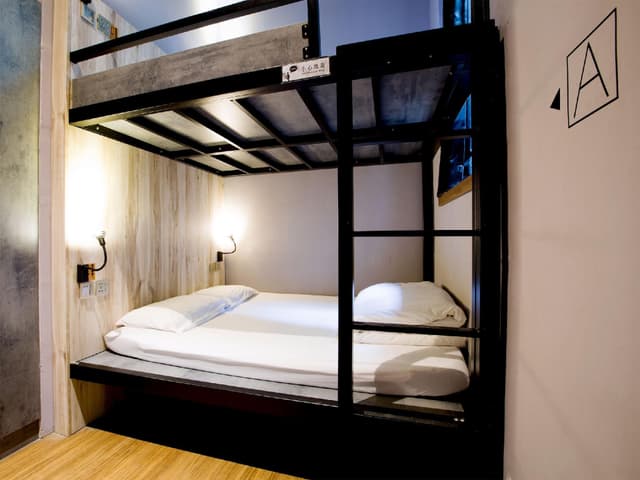 Double Bed in Female Dormitory Room