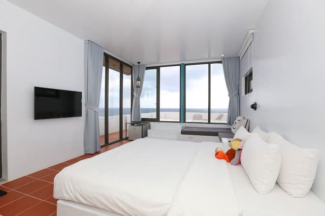 Luxury Villa, 1 Queen Bed, Balcony, Ocean View