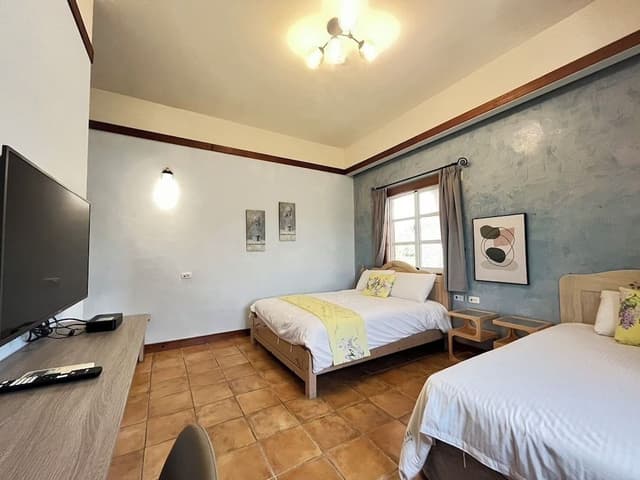 Comfort Triple Room, Courtyard View