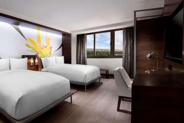 Design Room, 2 Double Beds