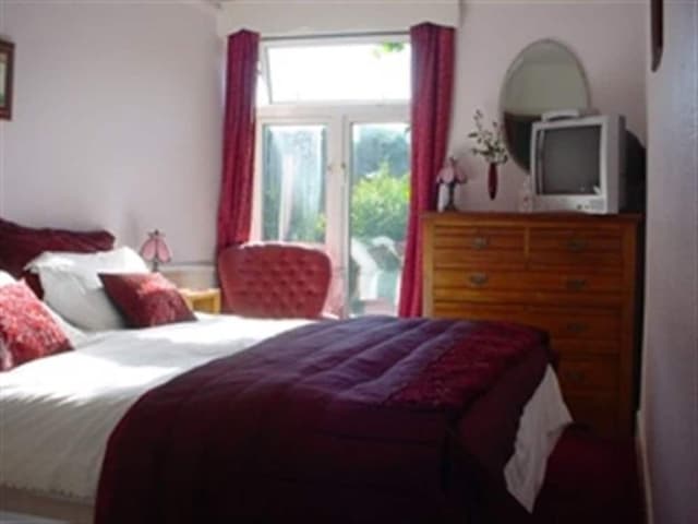 Double or Twin Room, Private Bathroom (Red Room )
