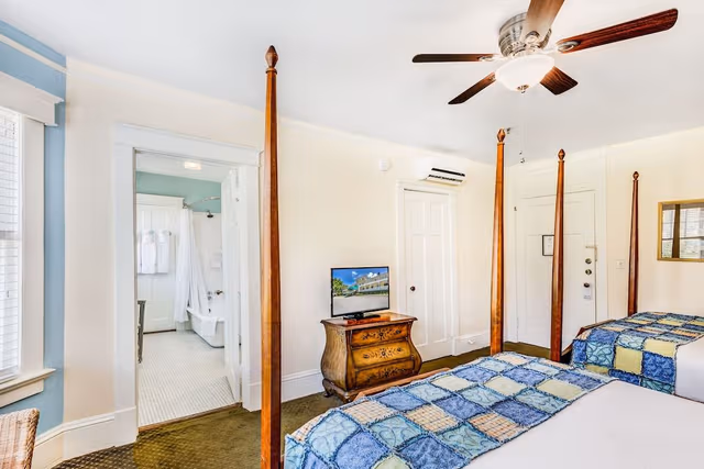 Suite, 2 Double Beds with Sofa bed