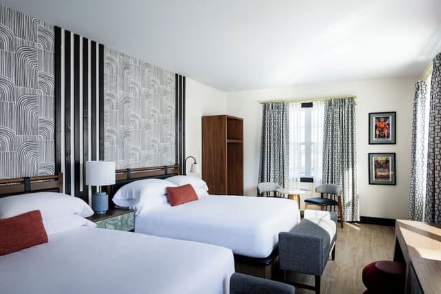 Room, 2 Queen Beds, Kitchen