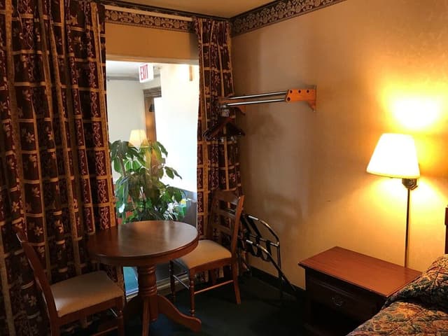 Family Room, Refrigerator & Microwave