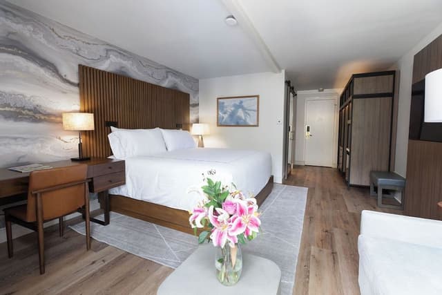 Standard Room, 1 King Bed, Mountain View