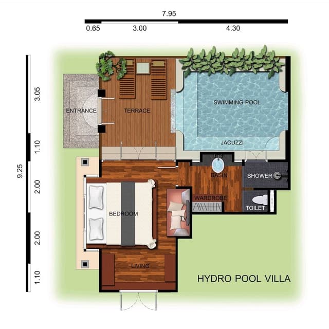 Hydro Pool Villa