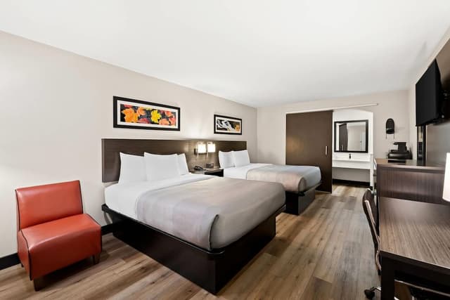 Standard Room, 2 Double Beds, Smoking
