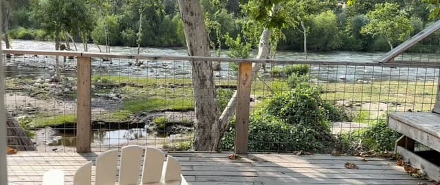 Deluxe Family Cabin, River Front, River View, Deck #8