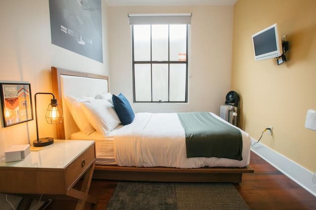 Small Room, Shared Bathroom