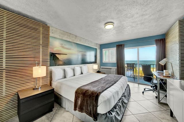 Standard Single Room, 1 King Bed, Ocean View
