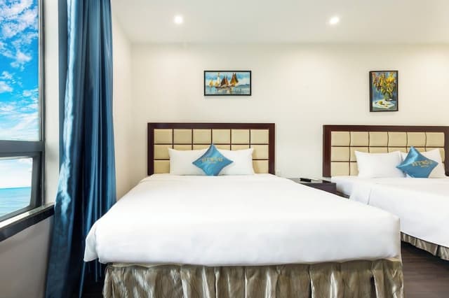 Deluxe Quadruple Room, Sea View