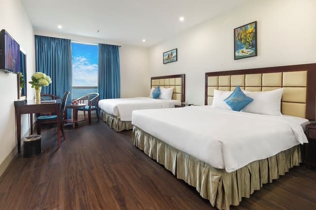 Deluxe Quadruple Room, Sea View