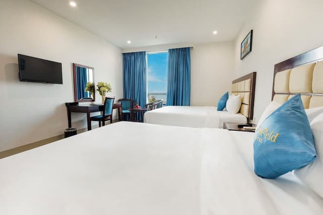 Deluxe Quadruple Room, Sea View