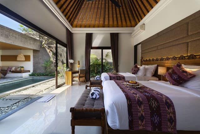 One-Bedroom Villa with Private Pool - Twin Bed
