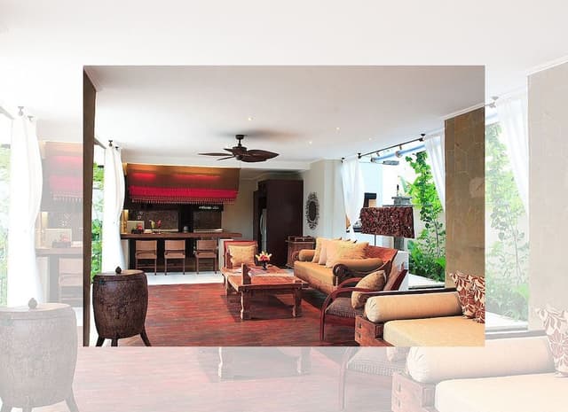 Family Villa, 2 Bedrooms, Ocean View, Beachside