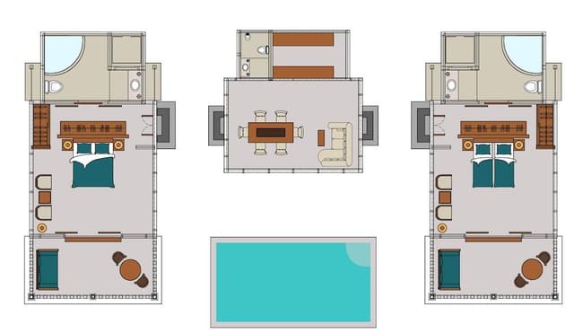Two Bedrooms Farm Villa With Private Pool