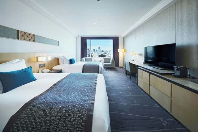 [Executive Floor] Tower Side Deluxe Twin Room, Non Smoking, Tokyo Tower View + Lounge/Sauna Access