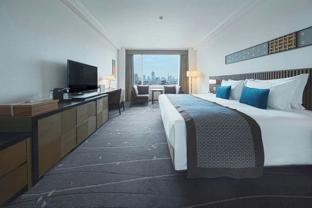 [Executive Floor] Tower Side Deluxe King Room, Non-Smoking, Tokyo Tower View + Lounge/Sauna Access
