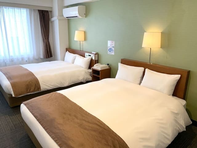 [24 hours Stay Plan] Standard Twin Room(1 Single Bed,1 Double Bed)(check-in after 12pm), Non Smoking